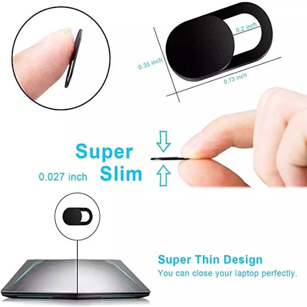 20/10/5/1pcs Sliding Webcam Cover Privacy Sticker