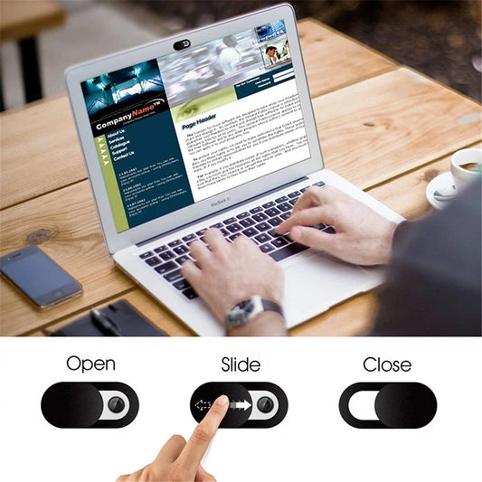 20/10/5/1pcs Sliding Webcam Cover Privacy Sticker