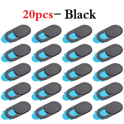20/10/5/1pcs Sliding Webcam Cover Privacy Sticker