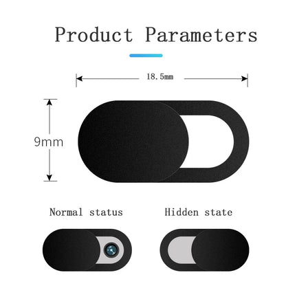 20/10/5/1pcs Sliding Webcam Cover Privacy Sticker
